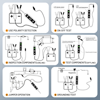 VDIAGTOOL V100 Pro DC 6-30V Testeur de circuit automobile, garantie 1 an, outil de diagnostic sans fil pour camion, pour tester le câblage des voitures et des camions