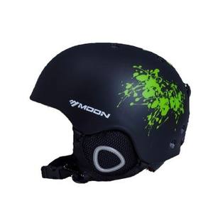 Moon Dual Sport Winter Sports Casco <span class=keywords><strong>de</strong></span> esquí Casco <span class=keywords><strong>de</strong></span> seguridad para la nieve con protección integrada para la cabeza Equipo para exteriores - Product Image 3