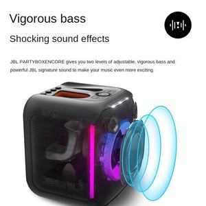 Pour Encore <span class=keywords><strong>Essential</strong></span>, éclairage LED RVB, étanche IPX4, enceinte karaoké portable d'extérieur, autonomie de la batterie de 10 à 15 heures - Product Image 2