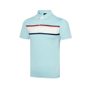 Custom Print High End Summer 2026 Men's Slim Fit <b>Golf</b> Jersey Quick Dry Stretch Elastic Spandex Polyester Soft <b>Golf</b> <b>Polo</b> Shirt - Product Image 3