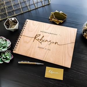 Álbum <span class=keywords><strong>de</strong></span> fotos <span class=keywords><strong>de</strong></span> boda personalizado, regalo <span class=keywords><strong>de</strong></span> <span class=keywords><strong>aniversario</strong></span> <span class=keywords><strong>de</strong></span> amor, libro <span class=keywords><strong>de</strong></span> memoria <span class=keywords><strong>de</strong></span> <span class=keywords><strong>madera</strong></span> - Product Image 3