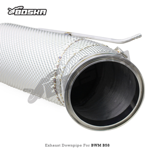 OEM <b>Catted</b> Stainless Steel Downpipe with OPF for M340/M340i/M440I/X5/X6 G05/G06 B58 3.0T 2019-2024 200 Cell Bolt-On Exhaust - Product Image 4