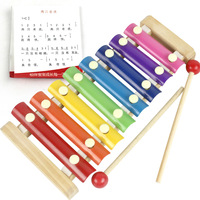 Xilófono de Madera Profesional Personalizado de Fábrica, Instrumento Musical Educativo para Niños a Bajo Precio, Juguete Educativo