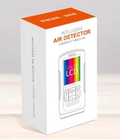 Moniteur de qualité de l'air portable Détecteur de PM2.5 avec écran LCD