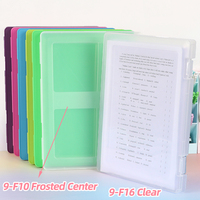 SUNSHING - Estuche para Documentos con Tapa Abatible, Diseño Apilable, Organizador de Archivos, Protector de Revistas y Fotos con Cierre a Presión