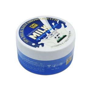 Y603 Yoko Gold Spa Milk Salt Shower Bath 380g. Spa Salt for Exfoliating and Nourishing Skin Enriched Vitamin E and Milk Protein - Product Image 1