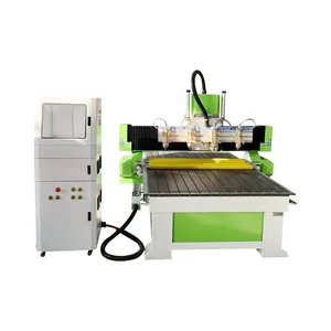 1325 cnc router woodworking machine 3 axis cnc machine 3d working four spindles work at the same time