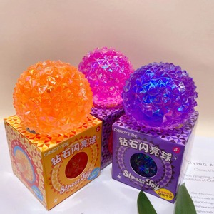 Nuevo Juguete Antiestrés de Bola Brillante con Diamantes, Lindo y de Rebote Lento para Desahogar Emociones - Product Image 4