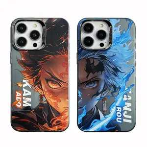 Livraison directe impression Anime Slayer Cover Mobile Cases emballage pour iphone 13 14 15 pro max