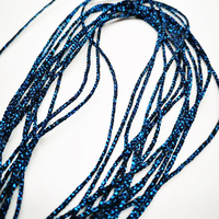 Haute qualité 100% soie fil à broder or métallique tissage Polyester soie fil colorant pour bricolage tricot