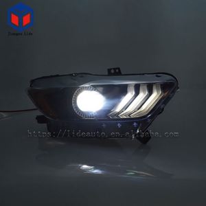 ไฟหน้า LED รุ่นปรับปรุงใหม่ <span class=keywords><strong>ส</strong></span>ำหรับ EU&US <span class=keywords><strong>2015</strong></span> 2016 2017 Mustang รุ่น US - Product Image 5