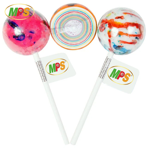 ओम प्रत्यक्ष बिक्री रंगीन पॉप-बॉल हार्ड कैंडी लॉलीपॉप फलता फलीटी फलता फलीटी फ्लेवरिट निर्माताओं द्वारा पैक किया गया - Product Image 4