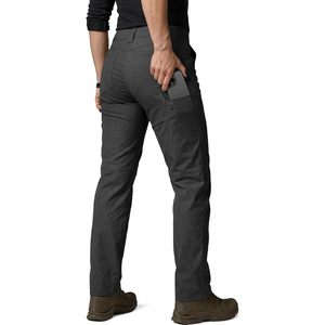 Pantalones tácticos de trabajo elásticos para hombre, cintura alta, resistentes al agua, antidesgarro, para seguridad y aplicaciones legales. - Product Image 2
