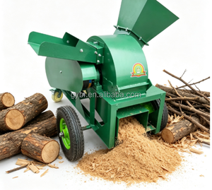 Broyeur de bois agricole, déchiqueteuse de bois <span class=keywords><strong>pour</strong></span> branches, bûches, <span class=keywords><strong>bambou</strong></span> et déchets de biomasse - Product Image 5