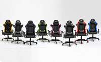2025 moins cher jeu inclinaison Pc ordinateur jeu course Gamer Led rgb chaise de jeu avec haut-parleurs