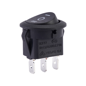 Baokezhen sc777 3 pins đơn cực Rocker chuyển 12A 125V 250V cho điện Tản Nhiệt Đèn đọc sách - Product Image 2