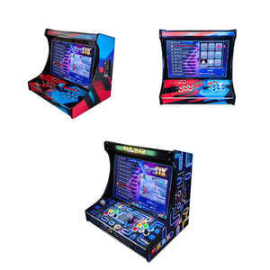 Console de jeu de table rétro nostalgique en plastique, machine d'arcade commerciale à pièces, tout-en-un, écran LCD, alimentation 110-240V - Product Image 1