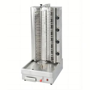 <span class=keywords><strong>Machine</strong></span> à <span class=keywords><strong>Kebab</strong></span> <span class=keywords><strong>Électrique</strong></span> avec Porte et Moteur Supérieur, pour la Cuisson du Pain Doner, à Vendre, Brûleur Gaz/<span class=keywords><strong>Électrique</strong></span>, Lame de Tranchage 80 mm - Product Image 3