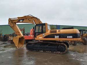 Mini pelleteuse Caterpillar 330C d'occasion du Japon en bon état avec composants essentiels Roulement de boîte de vitesses Moteur PLC Kubota - Product Image 5