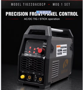Máquina de soldadura Lotos AC/DC portátil 110V/220V inversor de pulso IGBT acero inoxidable/máquina de soldadura Tig de aluminio Ac Dc - Product Image 2