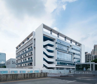 Bâtiment public préfabriqué en acier ODM applicable aux gymnases/bibliothèques/écoles/hôpitaux/centres médicaux/cliniques/centres culturels