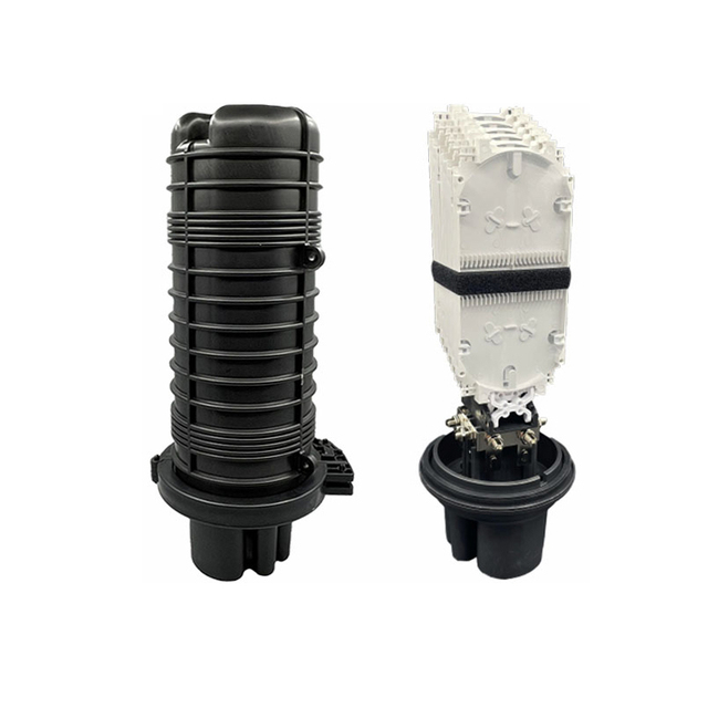 Underground Small Fiber Optic Splice Cases Junction Box Fiber Dome Enclosure Joint Closure
