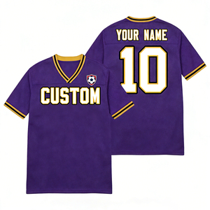 Maillots de football pour hommes 2026 – Qualité supérieure, personnalisables, confortables pour l'entraînement, 100 % polyester, respirants - Product Image 1