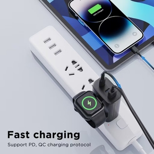 Chargeur de montre intelligente Usb C Pd Qc3.0 Chargeur rapide 45w Double USBC Type-c Chargeurs rapides de téléphone <span class=keywords><strong>portable</strong></span> Téléphone <span class=keywords><strong>Portable</strong></span> pour iPhone 14 - Product Image 5