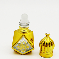 Único 10ml 8ml 30ml Beads Roller Perfume Roll on Glass Bottle Premium Quality Gold Custom Perfume Oil Roller Bottles
