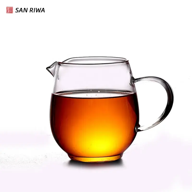 قهوة من الزجاج الشفاف ، كوب تقاسم الإنصاف في الشاي تشا هاي