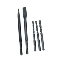 Perceuse à percussion industrielle professionnelle 220V, ensemble d'outils électriques filaires, marteau perforateur rotatif électrique