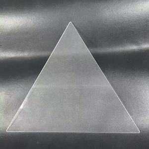 แผ่นอะคริลิก PMMA แบบโปร่งใส คุณภาพสูง หนา 3 มม./5 มม./8 มม. สำหรับงานพิมพ์ไหมแบบจุด  แผ่นกระจายแสง แผ่นนำแสง LGP ตัดด้วยเครื่อง CNC - Product Image 4