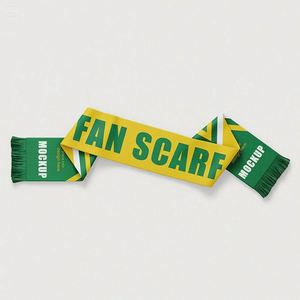 Bufandas Personalizadas de Poliéster con Estampado de la Selección de Fútbol de Qatar, España, Brasil, Alemania y Polonia - Product Image 4