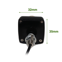 Caméra de recul de voiture AHD 1080P 170° avec vision nocturne Starlight, étanche IP68
