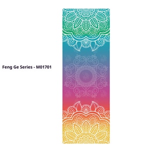 Toalla de Yoga Profesional Fengge <span class=keywords><strong>Luan</strong></span> Dance Series China Universal, Absorbente de Sudor, Antideslizante, Fibra Superfina, 183cmX61cm - Product Image 6