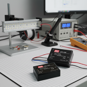 มีนเวลล์ LDH-45A ตัวแปลงไฟ DC-DC แรงดันไฟฟ้าขาเข้า 12VDC กระแสไฟขาออก 1050mA ไดรเวอร์ LED ช่องสัญญาณเดียว - Product Image 3