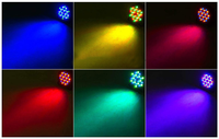 Usine En Gros Contrôleur DMX Compatible RVB Par Lumières 36 LED Lumières de Scène avec Télécommande pour Vacances DJ Intérieur