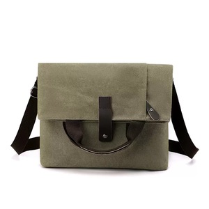 Sac à bandoulière de voyage d'affaires personnalisé en gros, grande taille, <span class=keywords><strong>pour</strong></span> ordinateur portable, sac à livres, sacoche vintage en toile <span class=keywords><strong>pour</strong></span> hommes - Product Image 6
