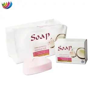 Custom printing OPP/CPP powder sachet pouch eco friendly soap bar packaging bag with paper box