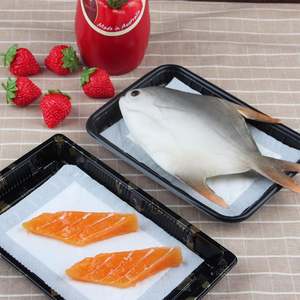 แผ่นซับน้ำสำหรับเนื้อสัตว์แบบไม่ถักทอ ผลิตในจีน สำหรับบรรจุภัณฑ์เนื้อสัตว์และปลา 3000 ชิ้น/กล่อง 40~70 มล./ชิ้น ป้องกันฝุ่น 1 กล่อง จัดส่งภายใน 1~3 วัน - Product Image 4