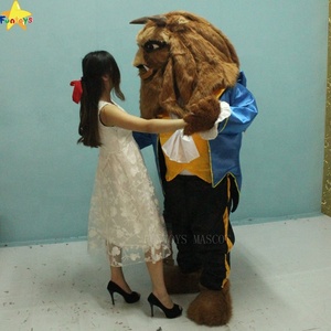Funtoys <span class=keywords><strong>la</strong></span> Bête & Beauté Mascotte Costume <span class=keywords><strong>Belle</strong></span> Princesse Robe Personnage Fête D'anniversaire Halloween Fantaisie Cosplay pour Adulte - Product Image 3