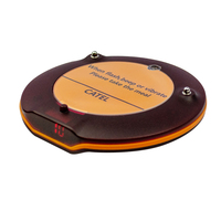 Système d'appel sans fil CATEL Green Coaster Pager CTP206, récepteur 1 10, pour la réception des commandes, les files d'attente, les restaurants, les cafés, les cliniques, les hôpitaux, les hôtels