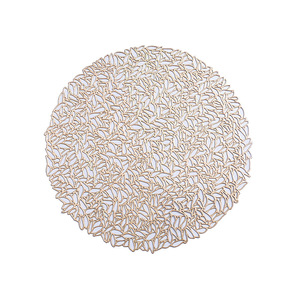 Tapete Antideslizante de PVC con Diseño Creativo de Semillas de Amapola, Estilo Europeo Simple, Moderno y Minimalista, con Estampado Dorado - Product Image 5