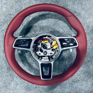 Funda de Volante de Alcántara Personalizada, Reemplazo y Mejora Perfectos para Modelos Clásicos de <span class=keywords><strong>Porsche</strong></span> 911 971 959 718 - Product Image 3