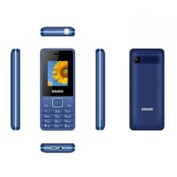 Itel 2160 Sbloccato, Display TFT da 1,77 Pollici, Telefono Cellulare 2G Dual SIM GSM, Batteria da 1000mAh, Supporta Lingue Spagnola e Tedesca