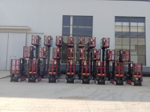 8M 6M 3m dọc driveable nhân viên nâng bảo trì miễn phí tự hành người đàn ông nâng máy với mở rộng boong - Product Image 5