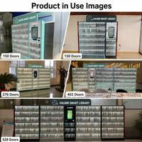 HAUMR Casiers électroniques intelligents pour le stockage et la livraison de livres, mobilier de bibliothèque, casier avec serrure électronique multi-accès