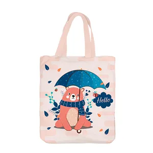 Promotional OEM Low Price rPET Shopping Grocery Store Bag for Shopping