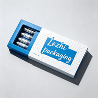 Caja de Embalaje de Cartón Blanco de Alta Calidad con Impresión de Logotipo Personalizado para Exhibición de Lápices y Bolígrafos