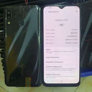 Smartphone Cellulaire pour Amsung A30 64 Go 4G 2SIM Non Neuf Téléphones Mobiles Originaux pour Amsung A30 Téléphone Mobile Celulare - Product Image 1